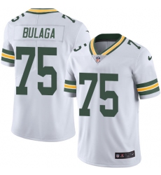 Youth Nike Green Bay Packers #75 Bryan Bulaga Elite White NFL Jersey