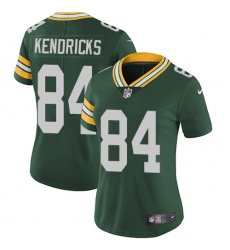 Women's Nike Green Bay Packers #84 Lance Kendricks Elite Green Team Color NFL Jersey