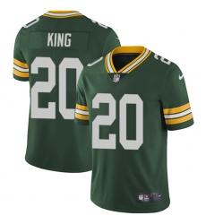 Youth Nike Green Bay Packers #20 Kevin King Elite Green Team Color NFL Jersey