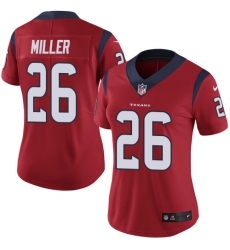 Women's Nike Houston Texans #26 Lamar Miller Elite Red Alternate NFL Jersey