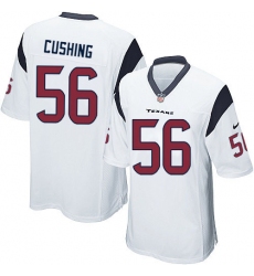 Men's Nike Houston Texans #56 Brian Cushing Game White NFL Jersey