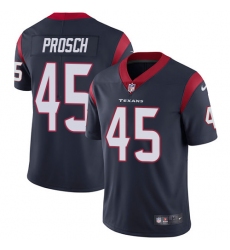 Youth Nike Houston Texans #45 Jay Prosch Elite Navy Blue Team Color NFL Jersey