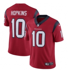 Youth Nike Houston Texans #10 DeAndre Hopkins Elite Red Alternate NFL Jersey