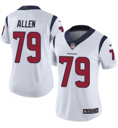 Women's Nike Houston Texans #79 Jeff Allen Elite White NFL Jersey