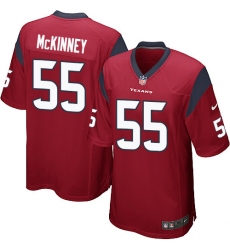 Men's Nike Houston Texans #55 Benardrick McKinney Game Red Alternate NFL Jersey