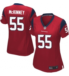 Women's Nike Houston Texans #55 Benardrick McKinney Game Red Alternate NFL Jersey