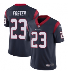 Men's Nike Houston Texans #23 Arian Foster Limited Navy Blue Team Color Vapor Untouchable NFL Jersey