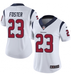 Women's Nike Houston Texans #23 Arian Foster Elite White NFL Jersey