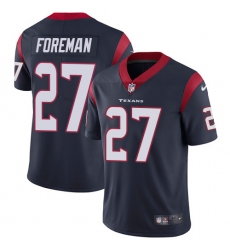 Youth Nike Houston Texans #27 D'Onta Foreman Limited Navy Blue Team Color Vapor Untouchable NFL Jersey