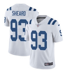 Youth Nike Indianapolis Colts #93 Jabaal Sheard Elite White NFL Jersey