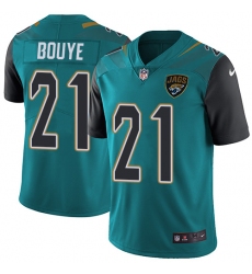 Men's Nike Jacksonville Jaguars #21 A.J. Bouye Teal Green Team Color Vapor Untouchable Limited Player NFL Jersey