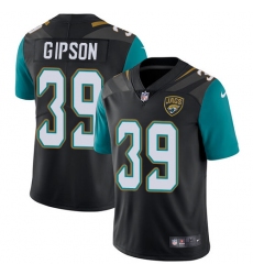 Men's Nike Jacksonville Jaguars #39 Tashaun Gipson Black Alternate Vapor Untouchable Limited Player NFL Jersey