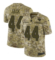 Youth Nike Jacksonville Jaguars #44 Myles Jack Limited Camo 2018 Salute to Service NFL Jersey