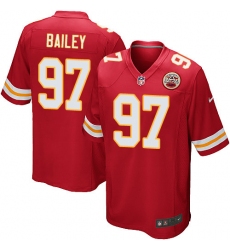 Men's Nike Kansas City Chiefs #97 Allen Bailey Game Red Team Color NFL Jersey