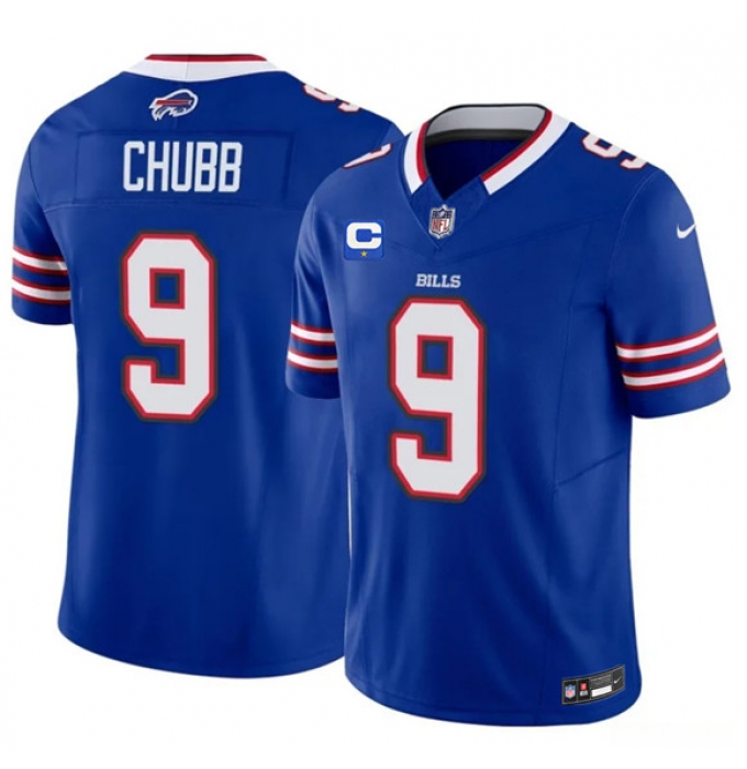 Men's Buffalo Bills #9 Bradley Chubb Royal 2026 F.U.S.E. 1-Star C Vapor Untouchable Limited Football Stitched Jersey